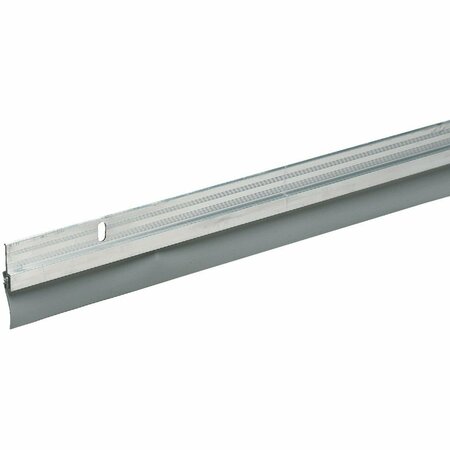 ALL-SOURCE 1.5 In. W. x 1.5 In. H. x 36 In. L. Silver Aluminum Door Sweep A54/36HDI